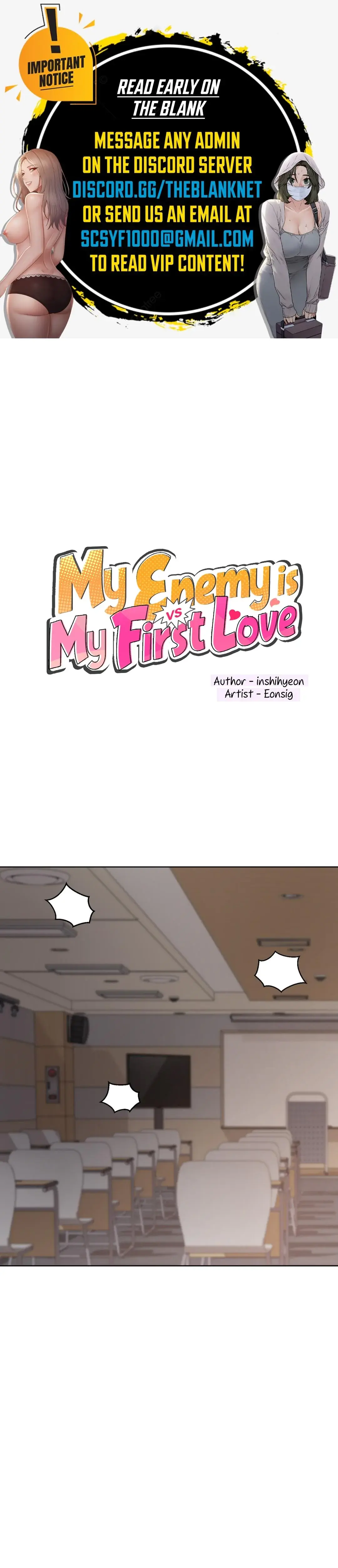 My Enemy Is My First Love Chapter 6 - Page 1