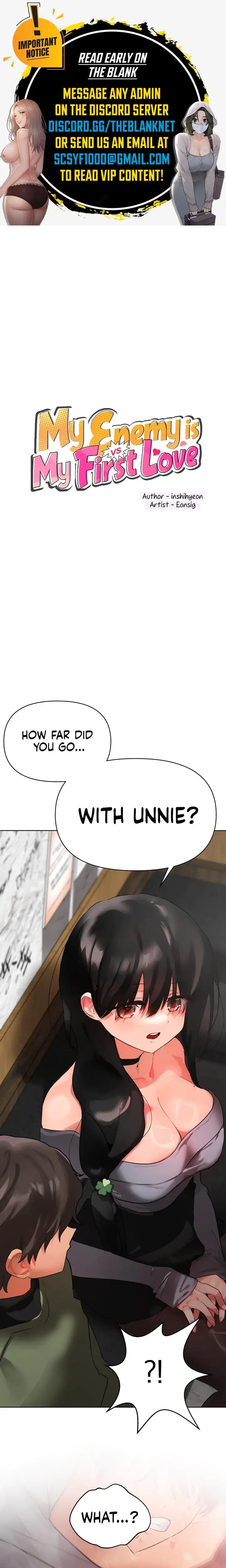 My Enemy Is My First Love Chapter 8 - Page 1