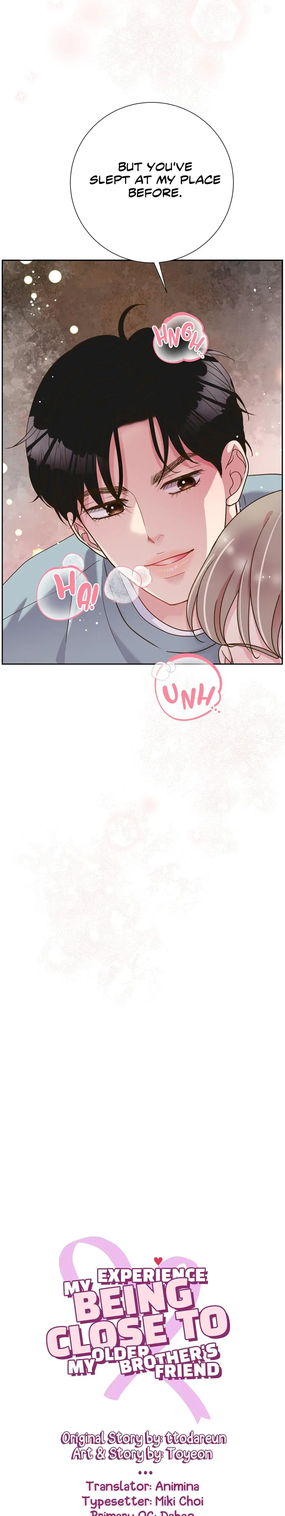 My Experience Being Close To My Older Brothers Friend Chapter 11 - Page 2