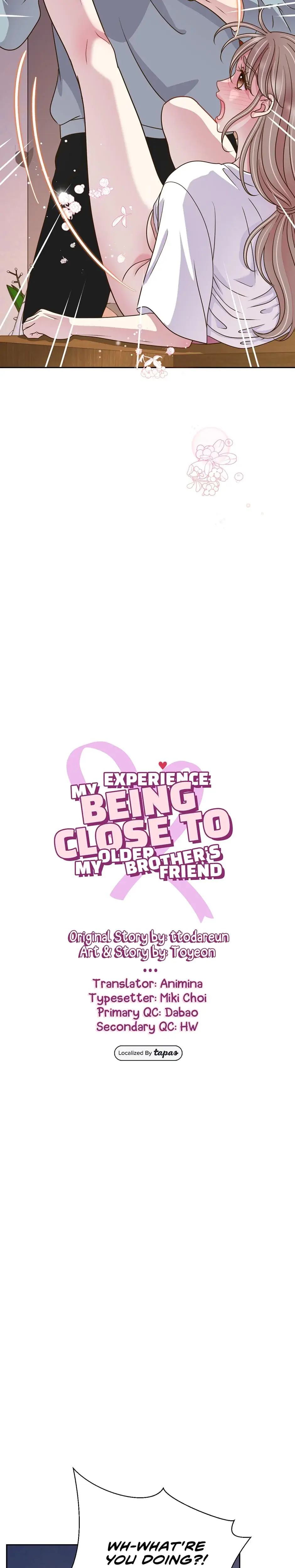 My Experience Being Close To My Older Brothers Friend Chapter 12 - Page 2
