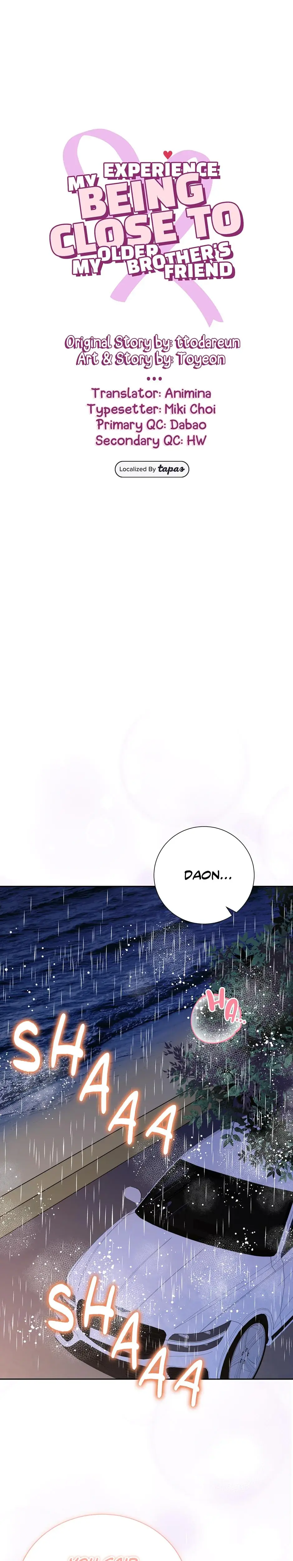 My Experience Being Close To My Older Brothers Friend Chapter 22 - Page 2