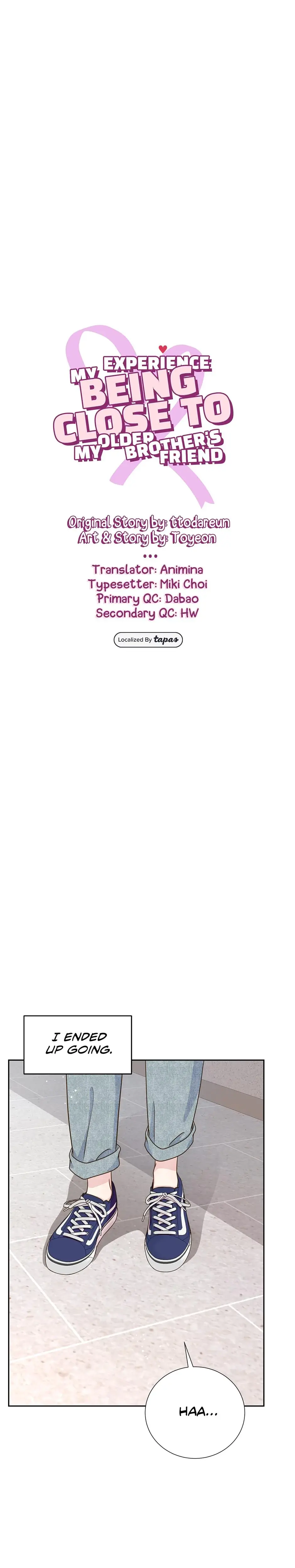 My Experience Being Close To My Older Brothers Friend Chapter 3 - Page 14