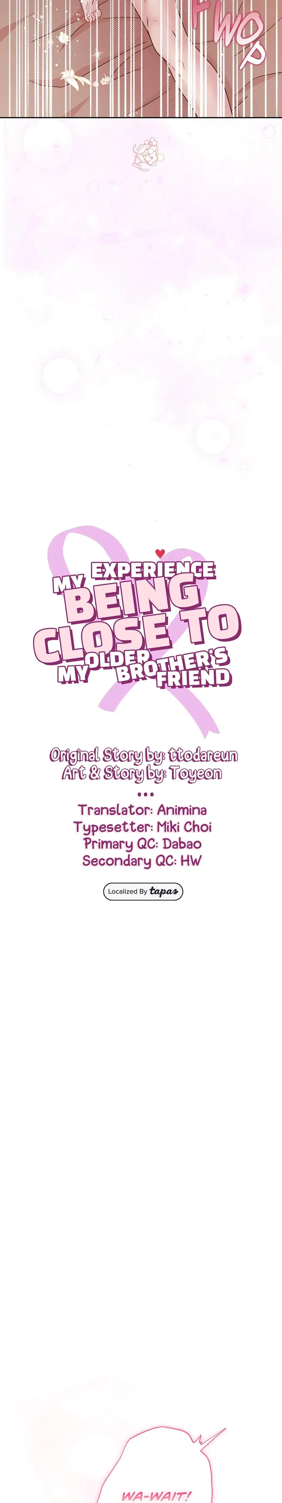 My Experience Being Close To My Older Brothers Friend Chapter 36 - Page 3