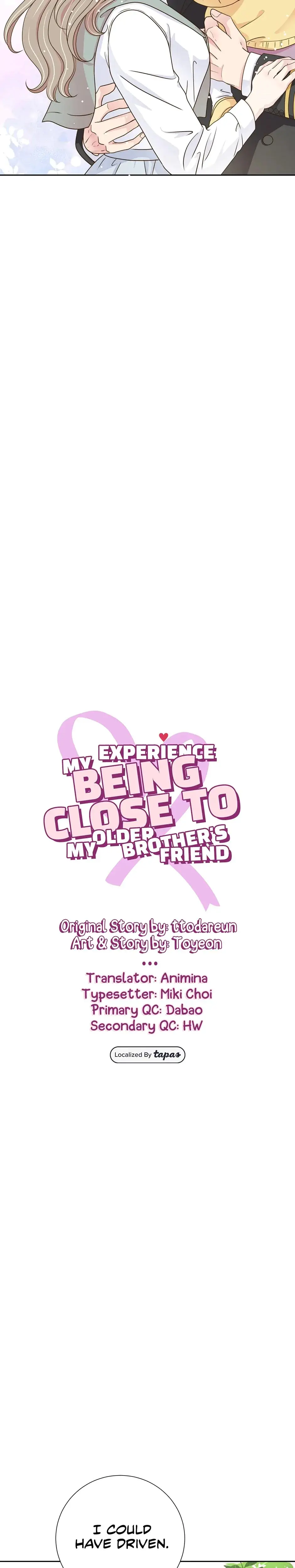 My Experience Being Close To My Older Brothers Friend Chapter 52 - Page 5