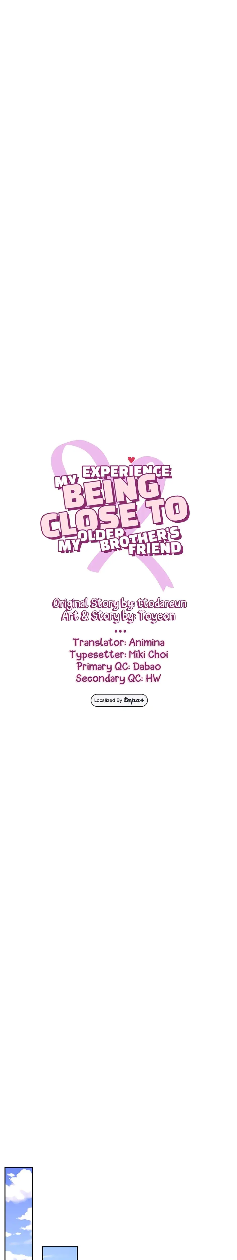My Experience Being Close To My Older Brothers Friend Chapter 54 - Page 10