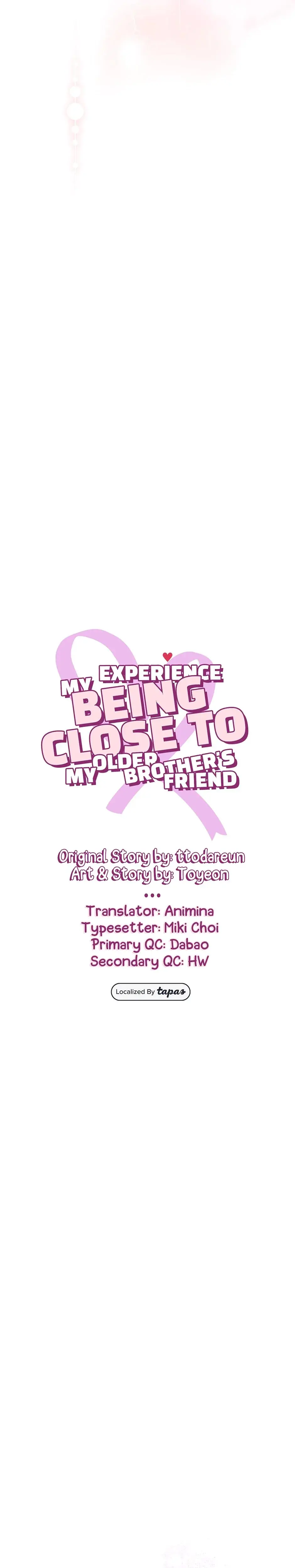 My Experience Being Close To My Older Brothers Friend Chapter 55 - Page 3