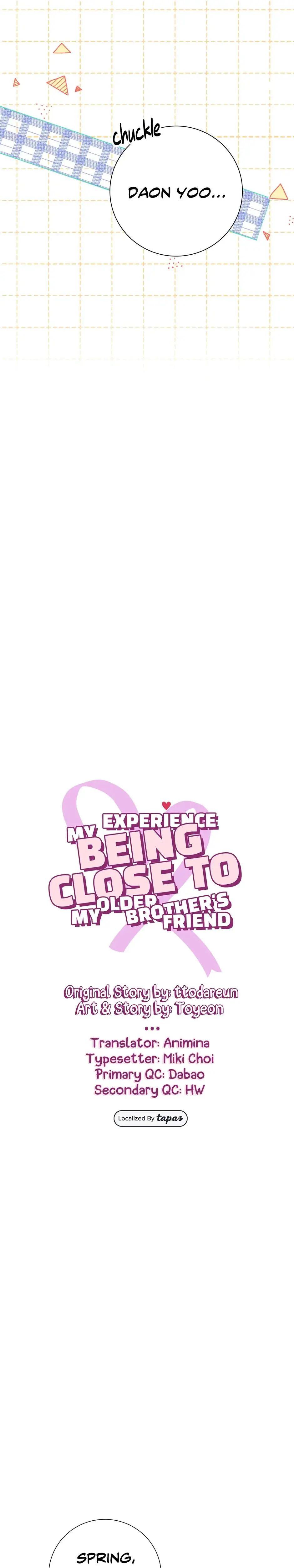 My Experience Being Close To My Older Brothers Friend Chapter 57 - Page 3