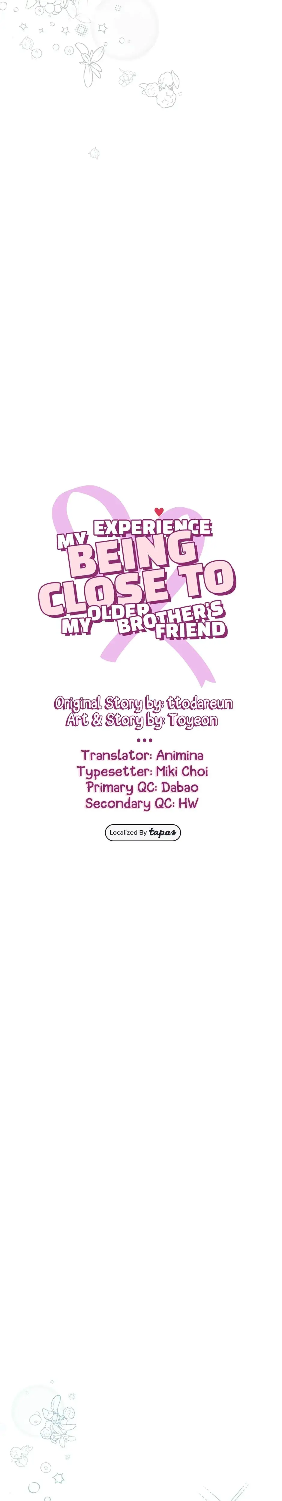 My Experience Being Close To My Older Brothers Friend Chapter 58 - Page 3