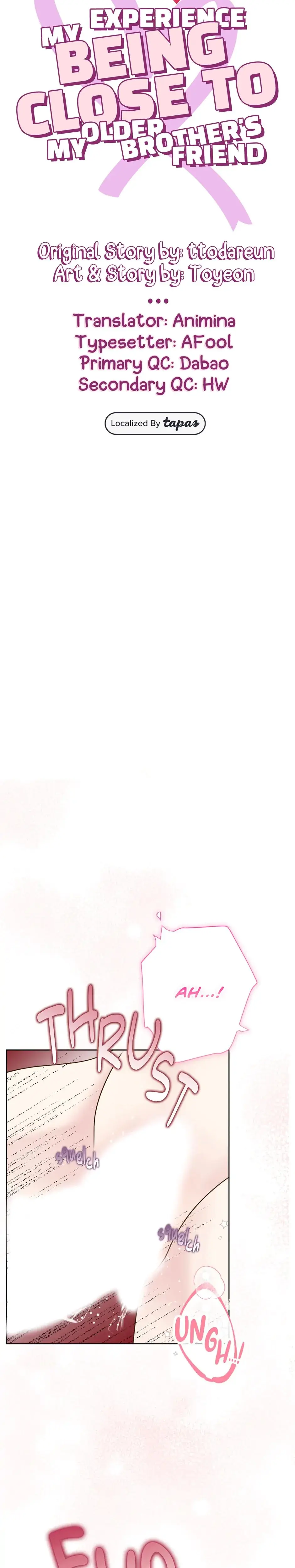 My Experience Being Close To My Older Brothers Friend Chapter 60 - Page 3