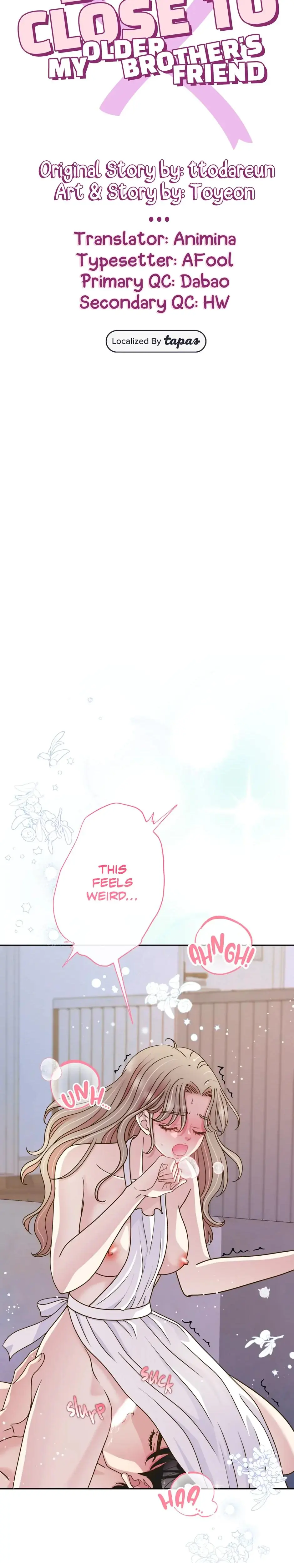 My Experience Being Close To My Older Brothers Friend Chapter 61 - Page 4