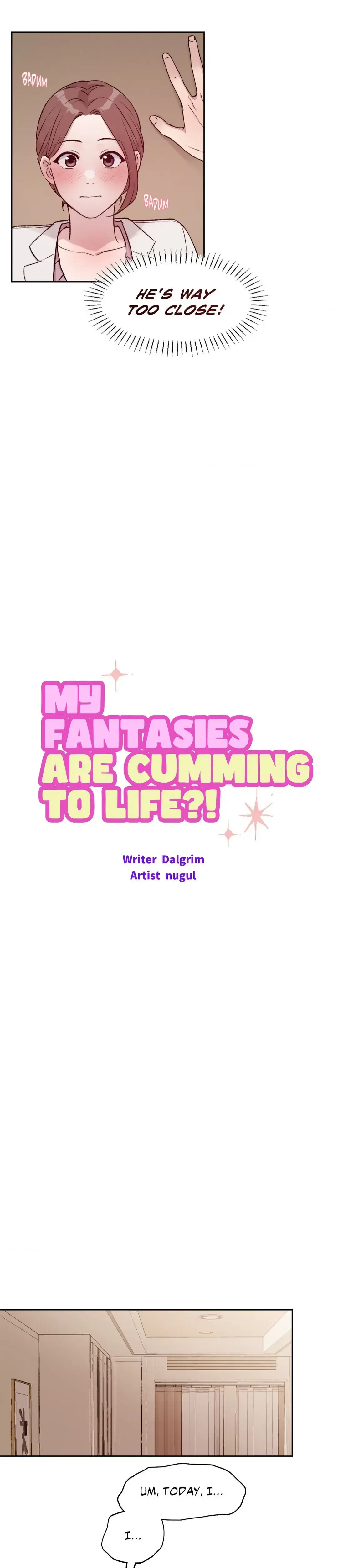 My Fantasies Are Cumming To Life Chapter 18 - Page 7