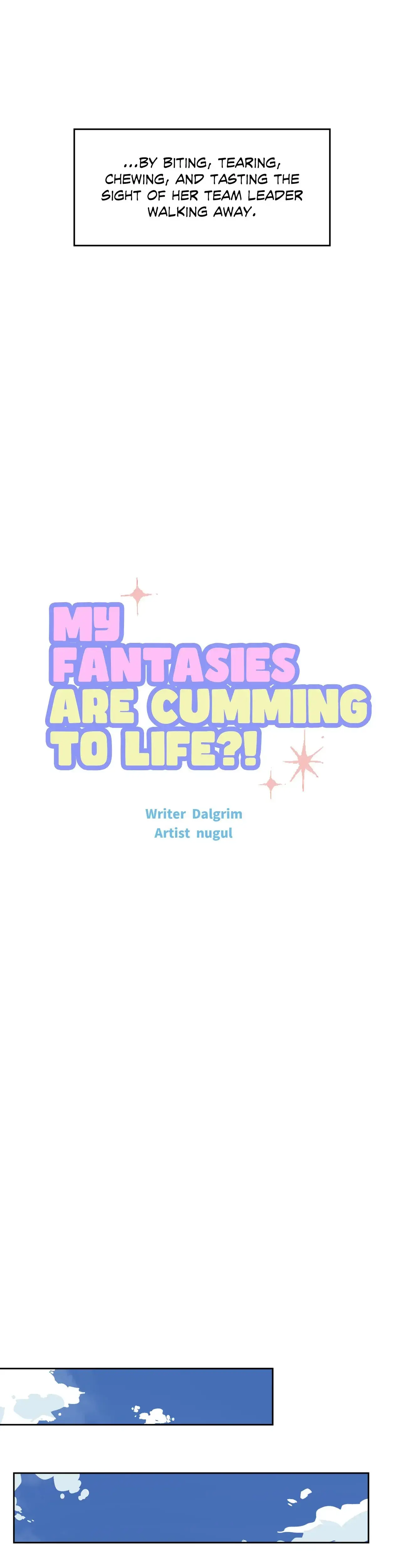 My Fantasies Are Cumming To Life Chapter 3 - Page 11