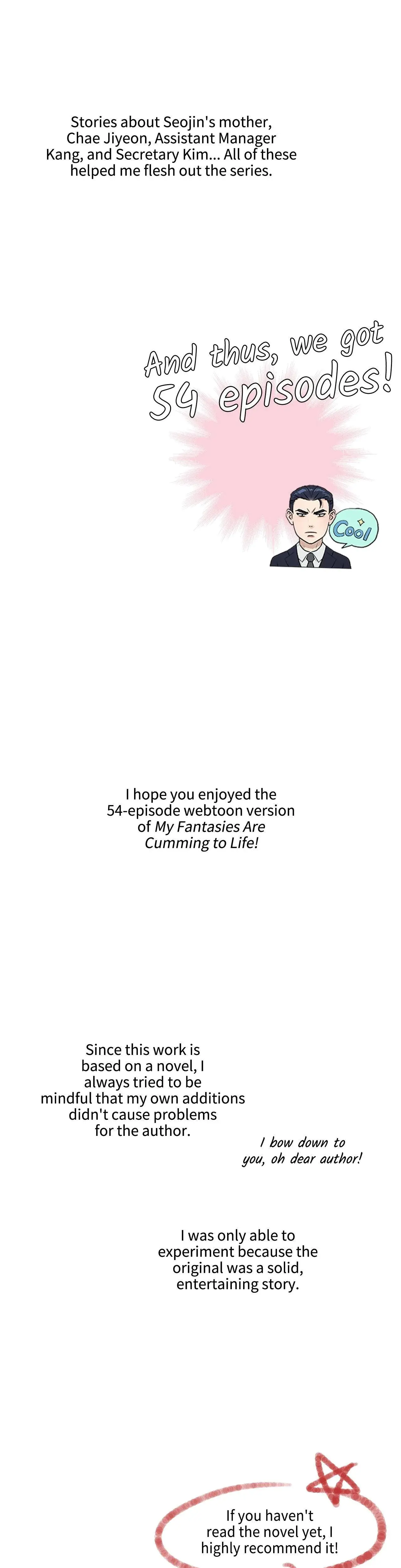 My Fantasies Are Cumming To Life Chapter 54 - Page 19