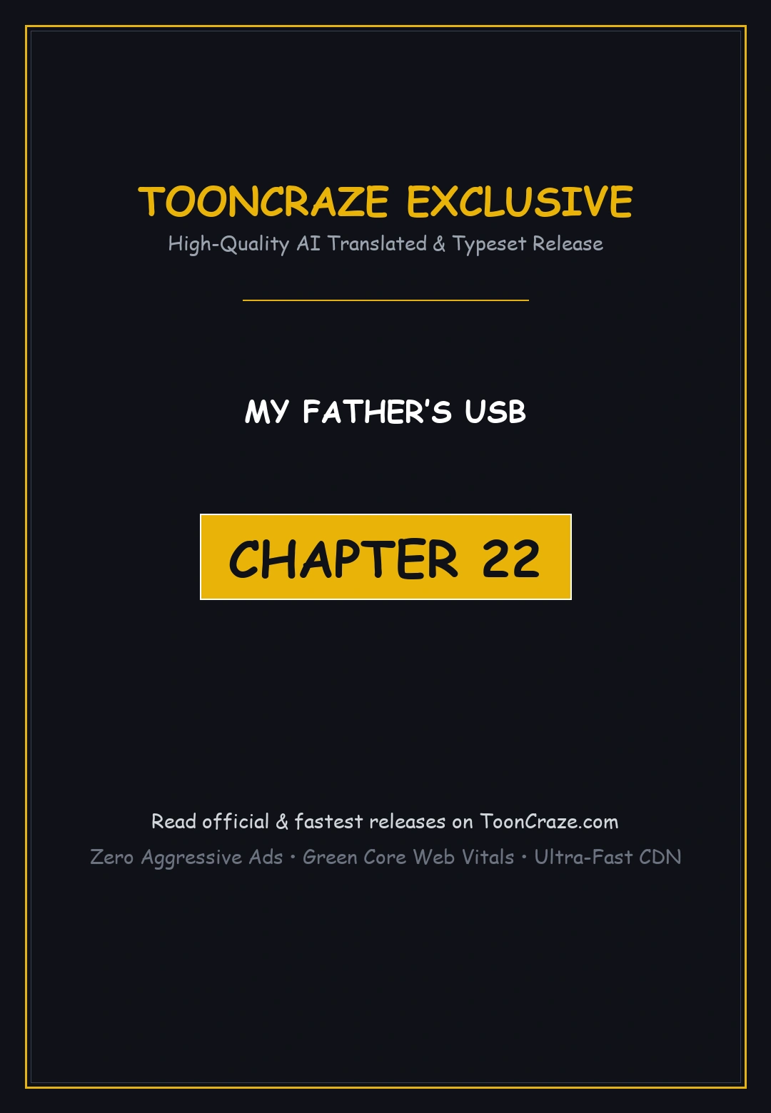 My Fathers Usb Chapter 22 - Page 1
