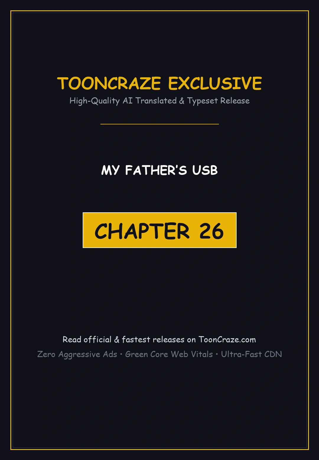 My Fathers Usb Chapter 26 - Page 1