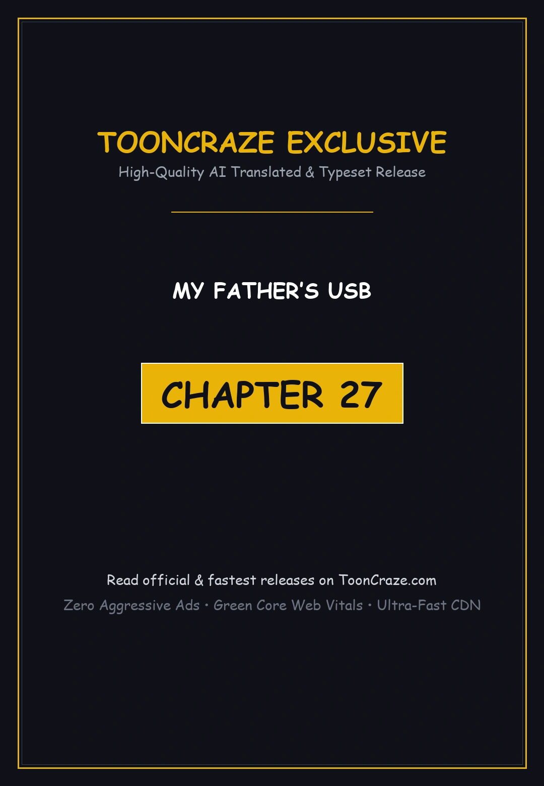 My Fathers Usb Chapter 27 - Page 1