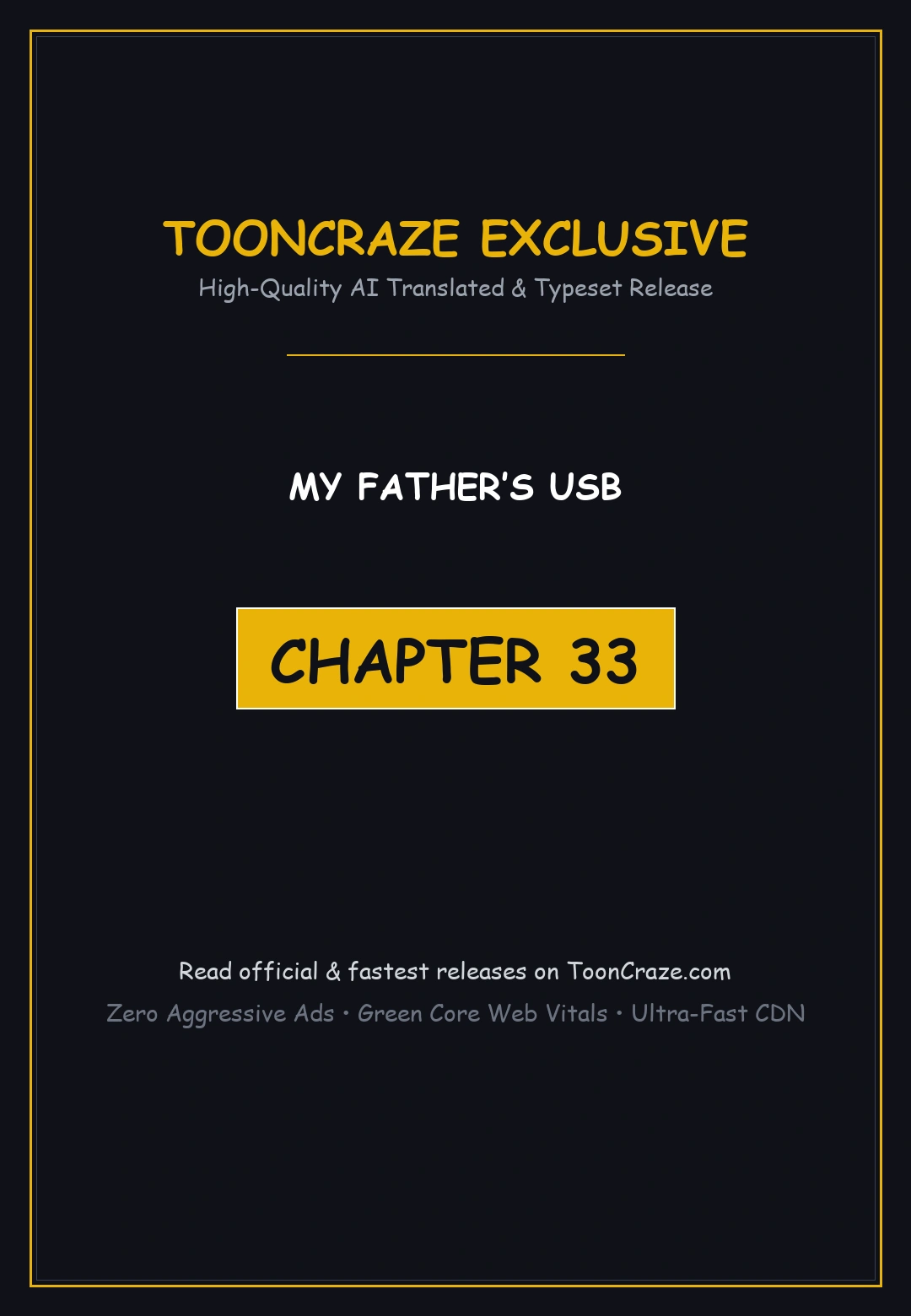 My Fathers Usb Chapter 33 - Page 1