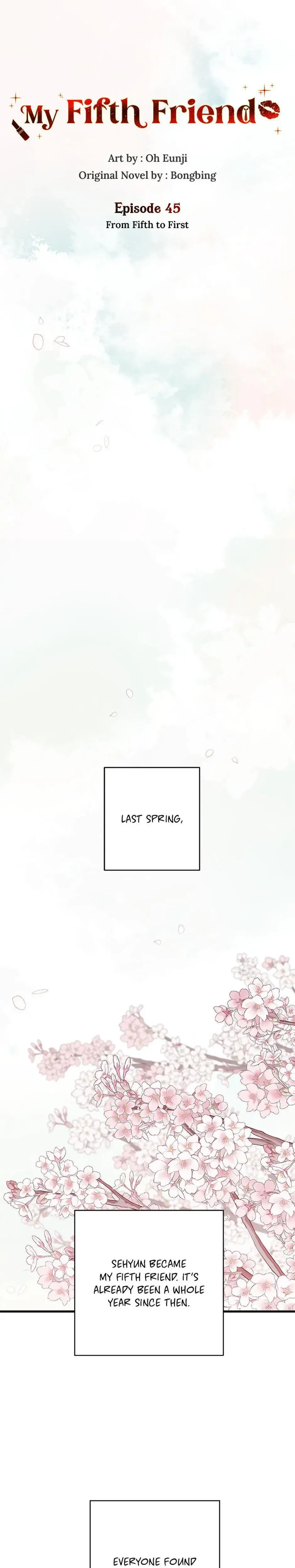 My Fifth Friend Chapter 45 - Page 1