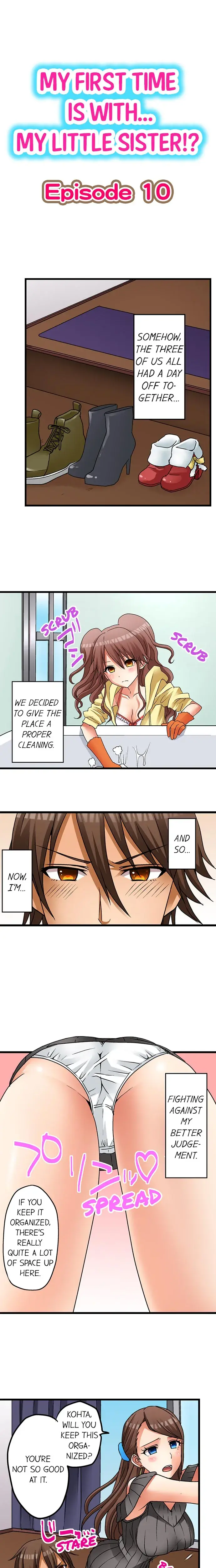 My First Time Is With My Little Sister Chapter 10 - Page 1