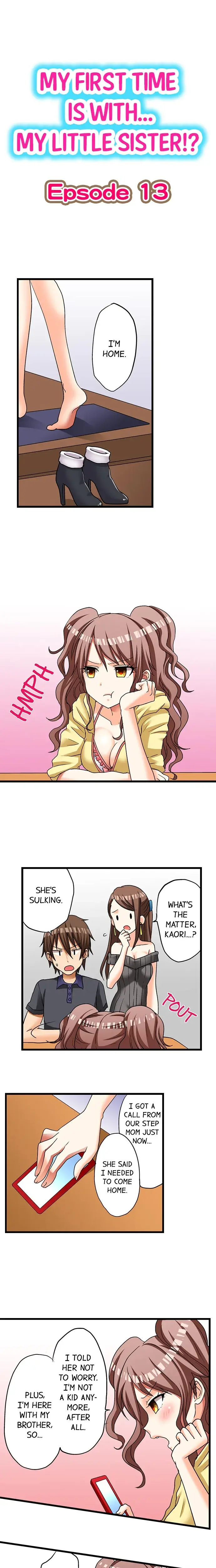 My First Time Is With My Little Sister Chapter 13 - Page 1