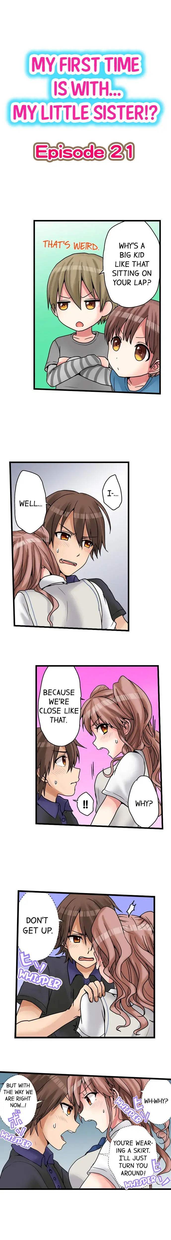 My First Time Is With My Little Sister Chapter 21 - Page 1