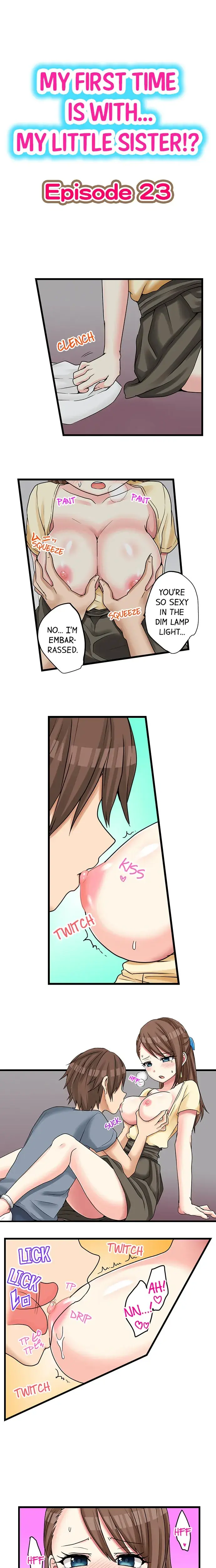 My First Time Is With My Little Sister Chapter 23 - Page 1
