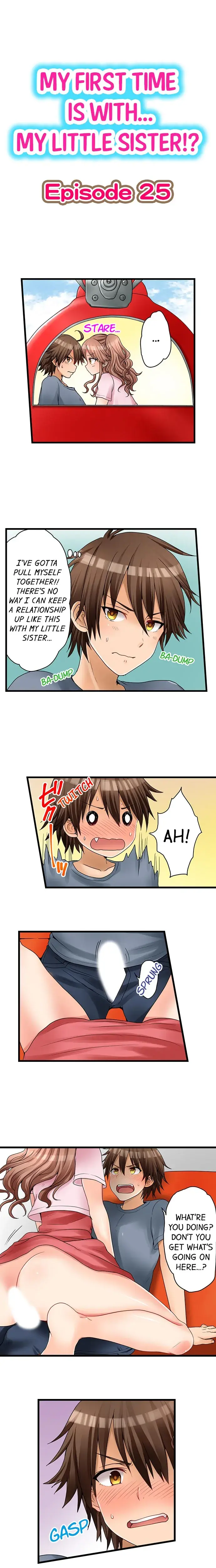 My First Time Is With My Little Sister Chapter 25 - Page 1
