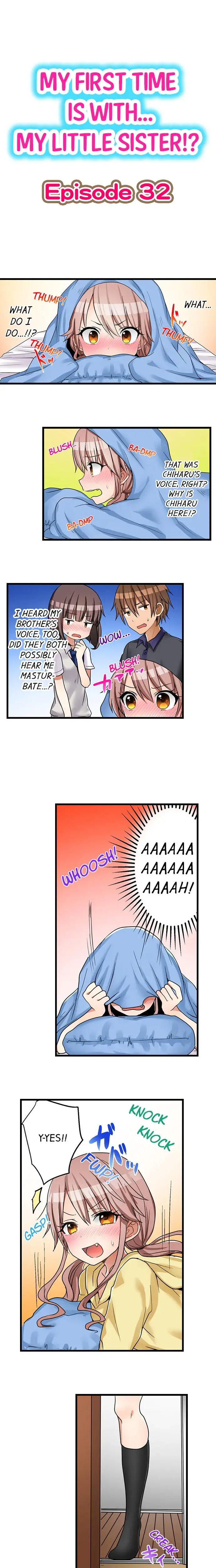 My First Time Is With My Little Sister Chapter 32 - Page 1