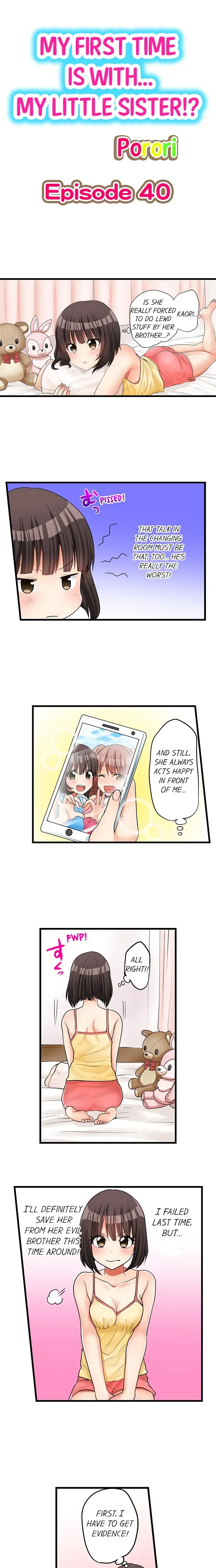 My First Time Is With My Little Sister Chapter 40 - Page 1