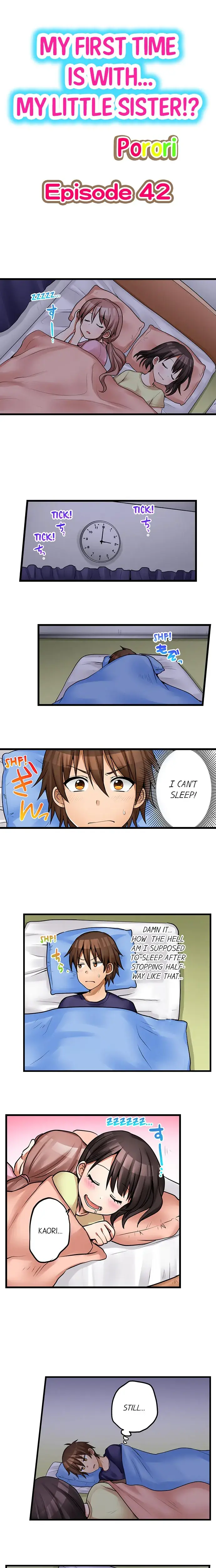 My First Time Is With My Little Sister Chapter 42 - Page 1