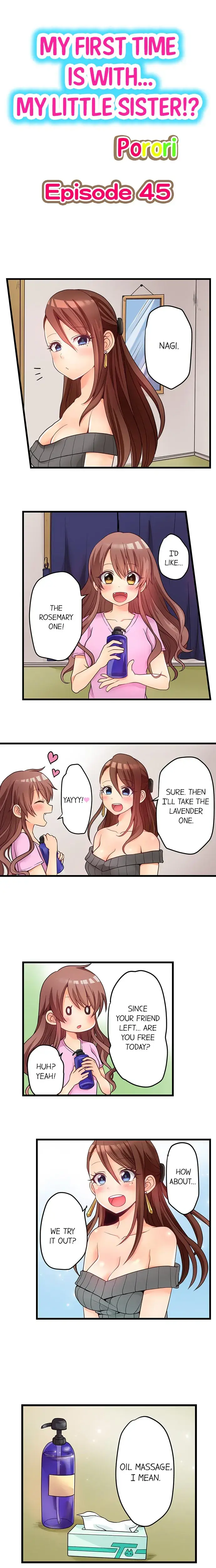 My First Time Is With My Little Sister Chapter 45 - Page 1