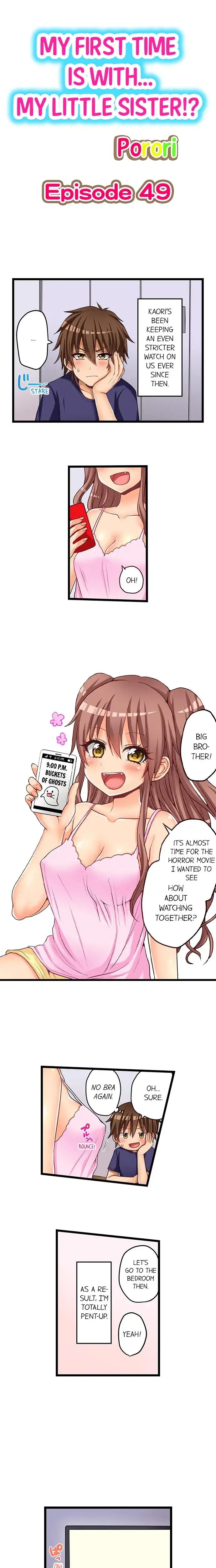 My First Time Is With My Little Sister Chapter 49 - Page 1