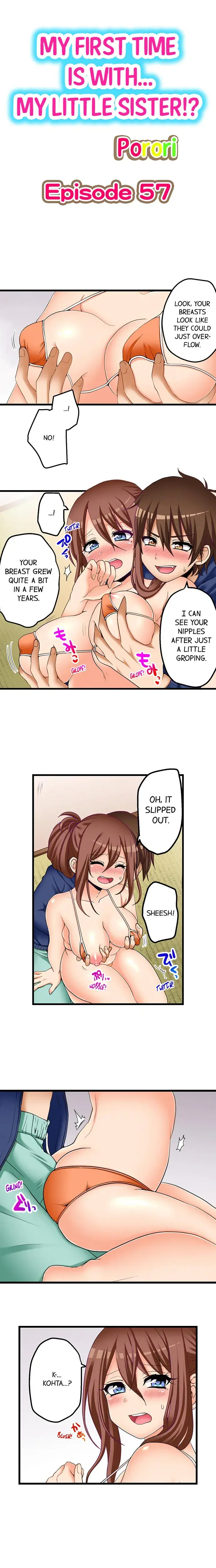 My First Time Is With My Little Sister Chapter 57 - Page 1