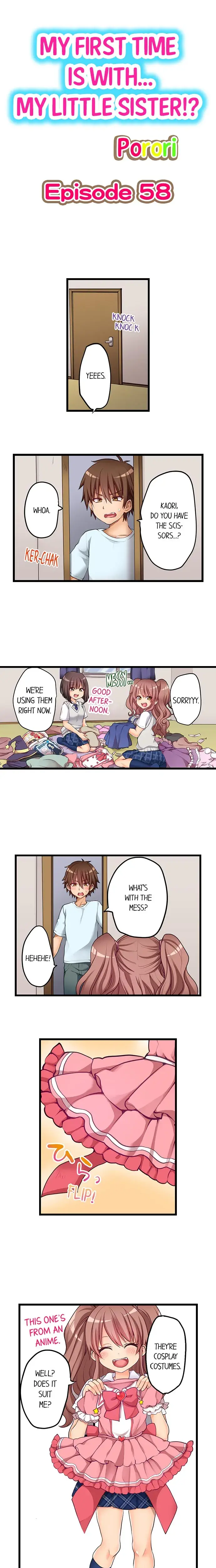 My First Time Is With My Little Sister Chapter 58 - Page 1