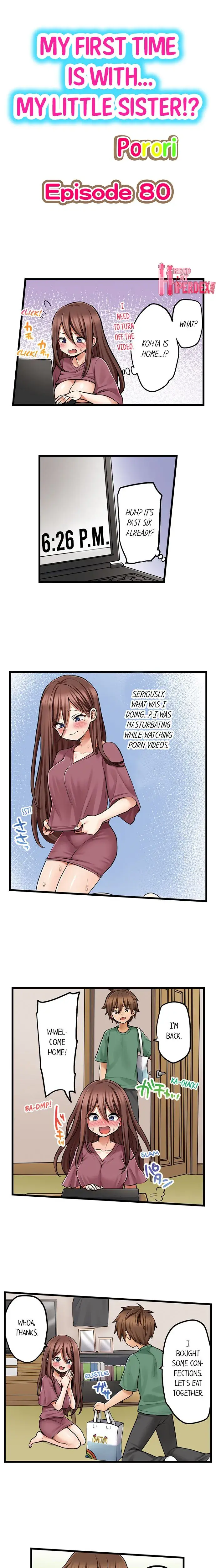 My First Time Is With My Little Sister Chapter 80 - Page 1