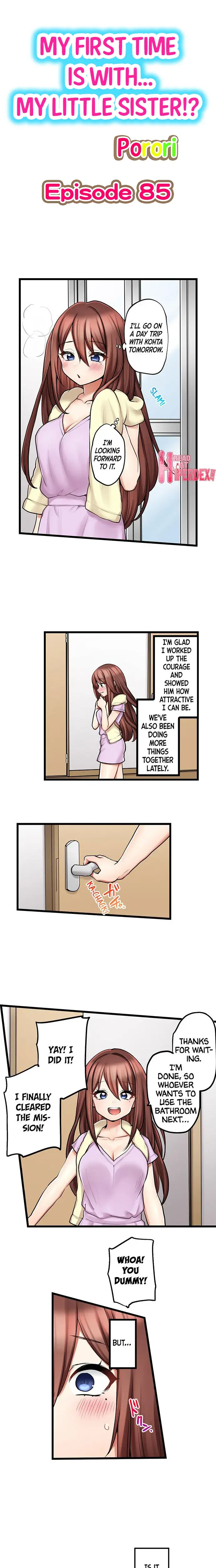 My First Time Is With My Little Sister Chapter 85 - Page 1