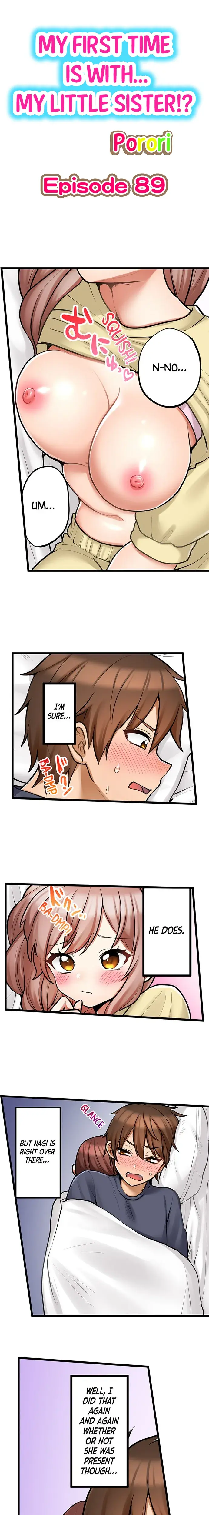 My First Time Is With My Little Sister Chapter 89 - Page 1