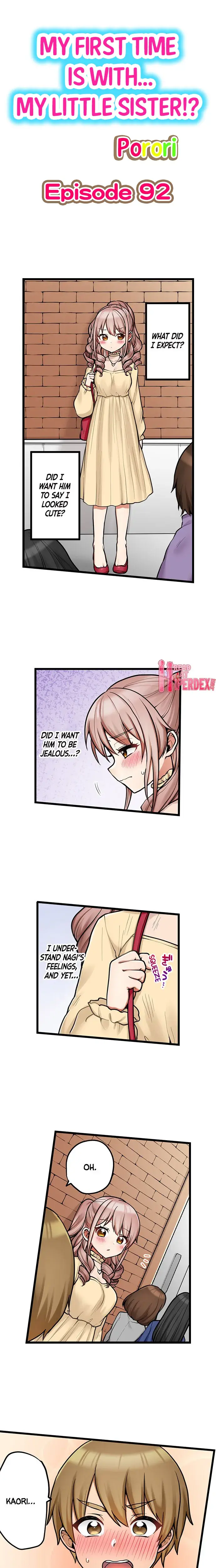 My First Time Is With My Little Sister Chapter 92 - Page 1