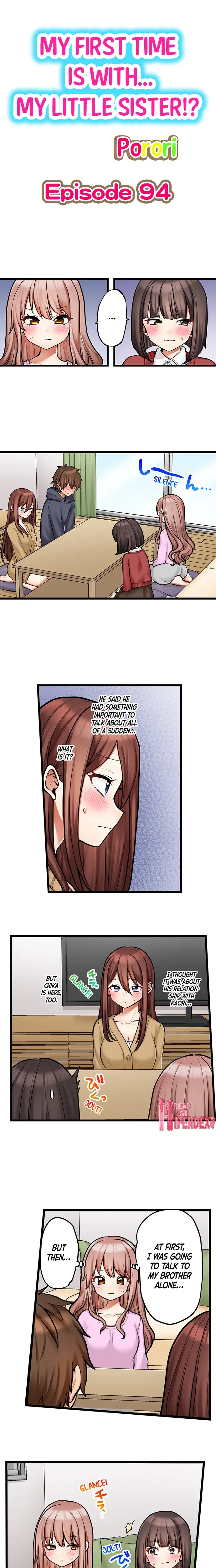My First Time Is With My Little Sister Chapter 94 - Page 1