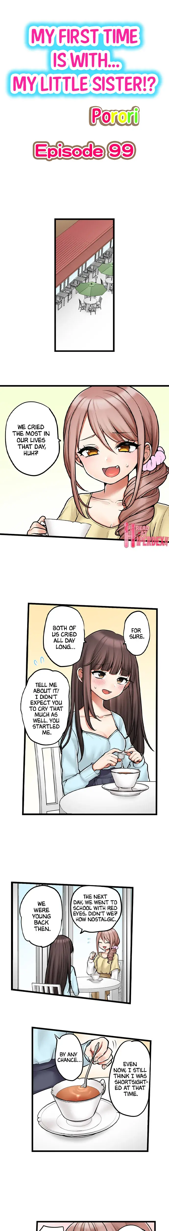 My First Time Is With My Little Sister Chapter 99 - Page 1