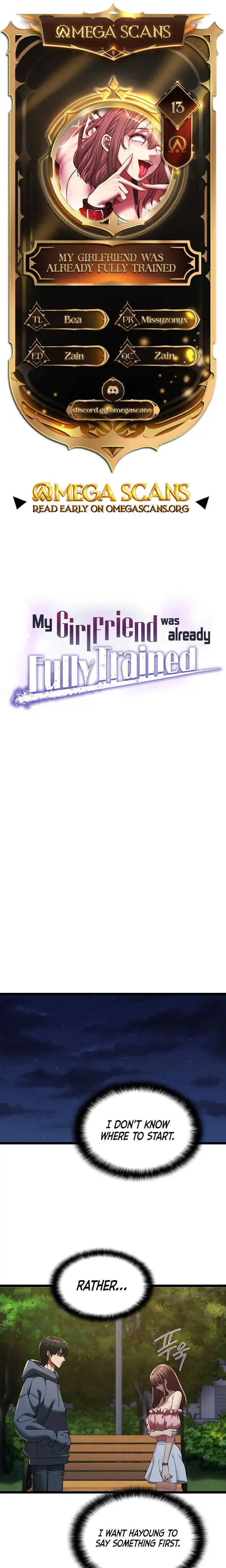 My Girlfriend Was Already Fully Trained Chapter 13 - Page 1
