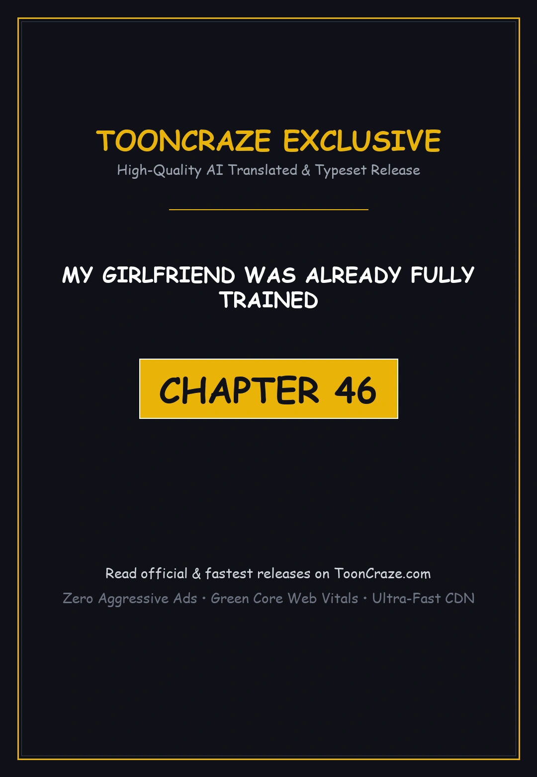 My Girlfriend Was Already Fully Trained Chapter 46 - Page 1
