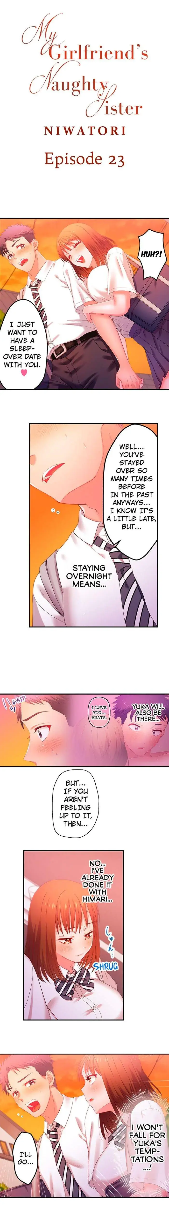 My Girlfriends Naughty Sister Chapter 23 - Page 1
