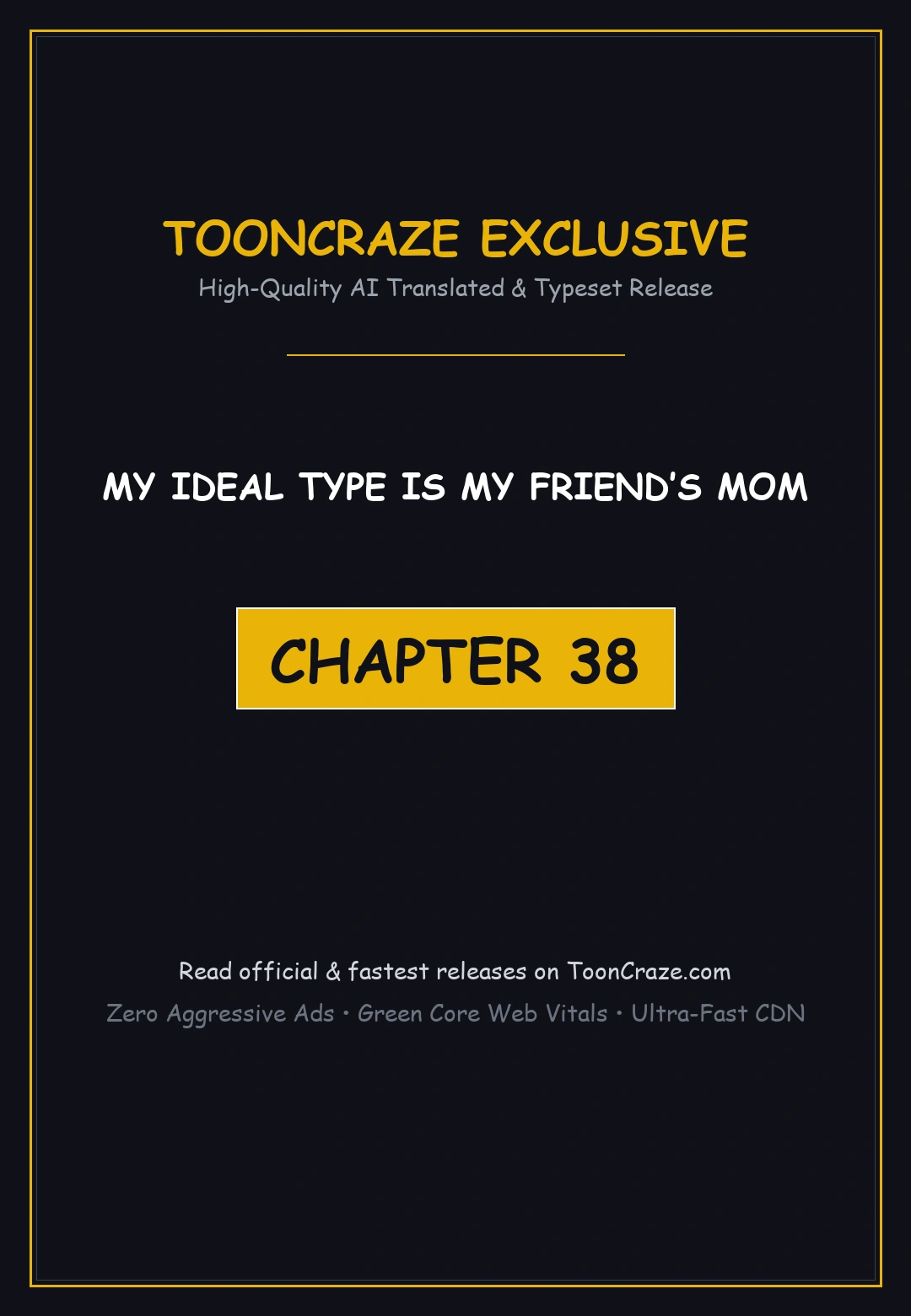 My Ideal Type Is My Friends Mom Chapter 38 - Page 1