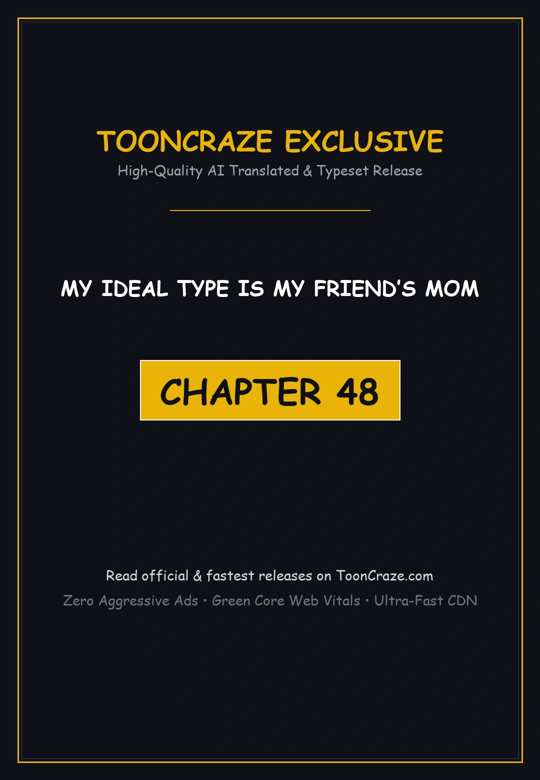 My Ideal Type Is My Friends Mom Chapter 48 - Page 1