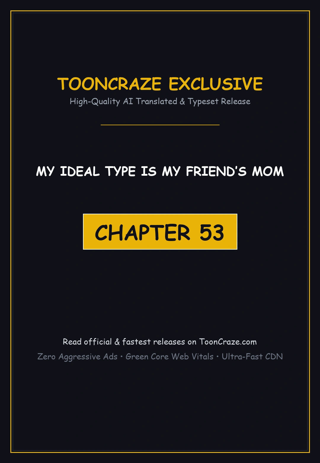 My Ideal Type Is My Friends Mom Chapter 53 - Page 1