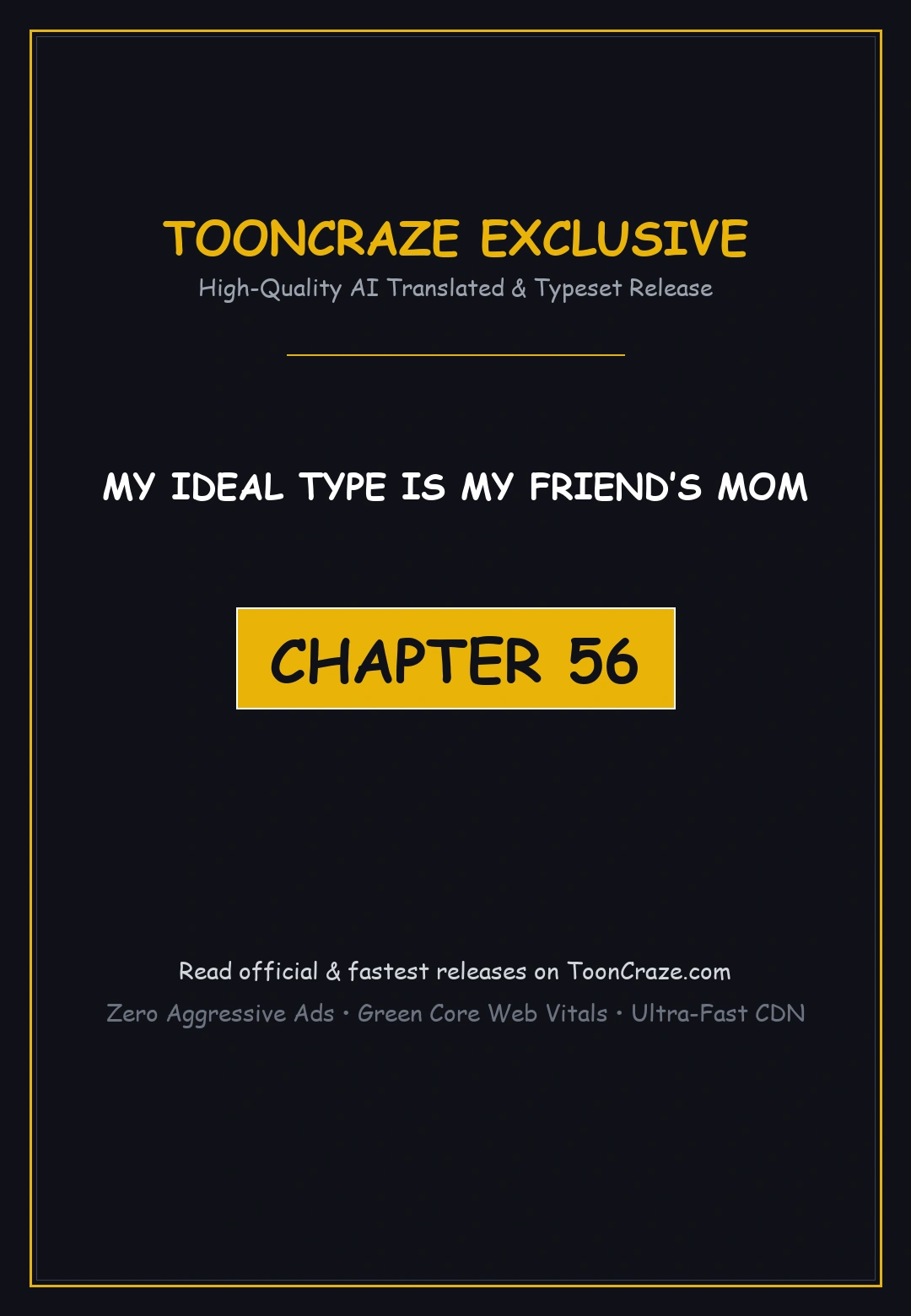 My Ideal Type Is My Friends Mom Chapter 56 - Page 1