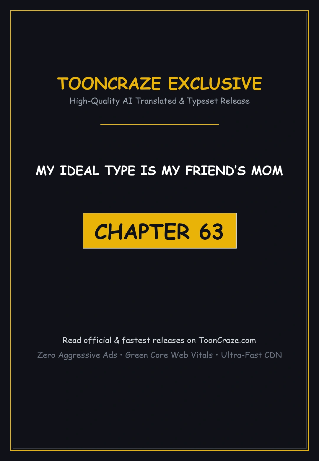 My Ideal Type Is My Friends Mom Chapter 63 - Page 1