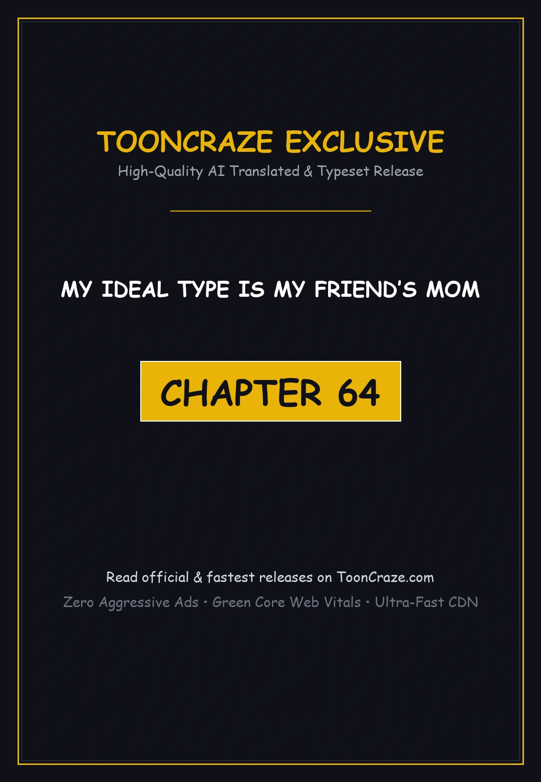 My Ideal Type Is My Friends Mom Chapter 64 - Page 1