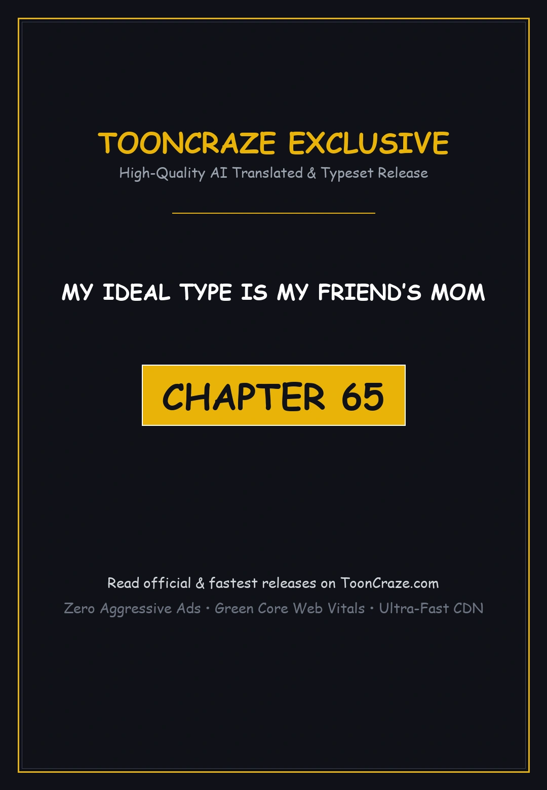 My Ideal Type Is My Friends Mom Chapter 65 - Page 1